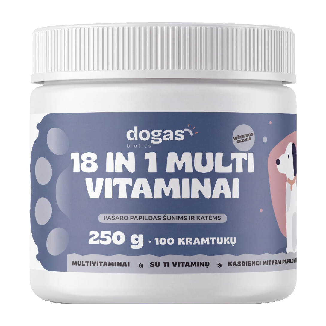 18in1 multivitaminai – stiklainis